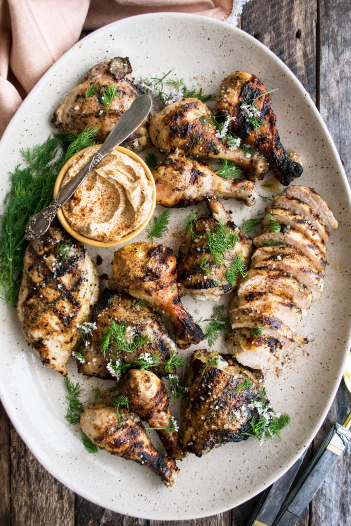 Garlicky Grilled Chicken